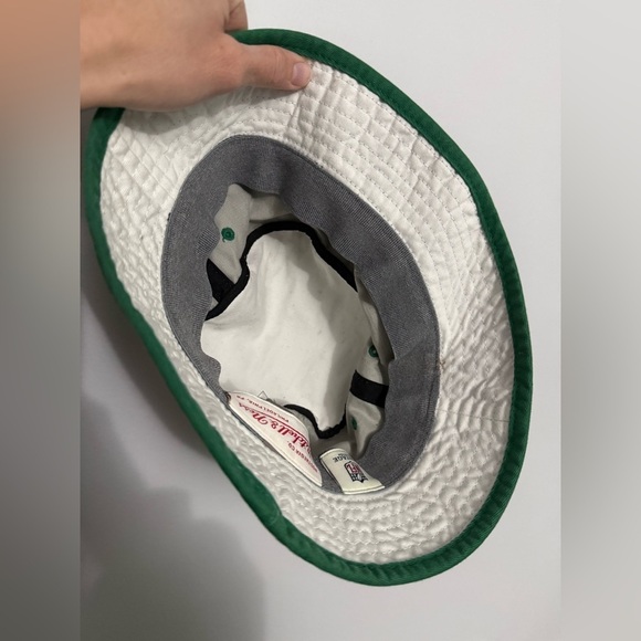 Mitchell & Ness Philadelphia Eagles Bucket Hat Throwback Hat Retro Gray Green main image 11
